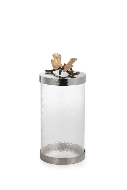 Michael Aram Butterfly Ginkgo Kitchen Canister Large